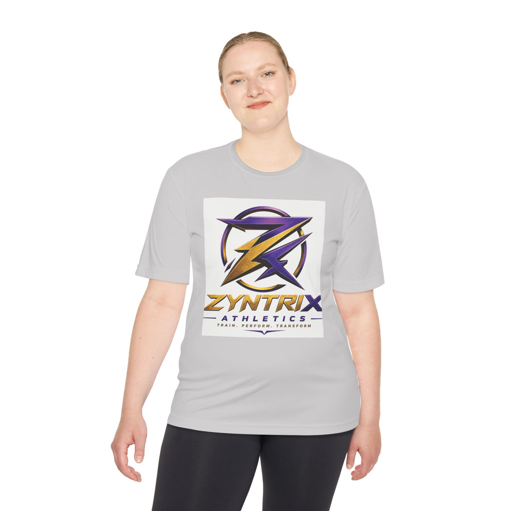 Zyntrix Gaming Logo Tee | Train Perform Transform Athletic Shirt
