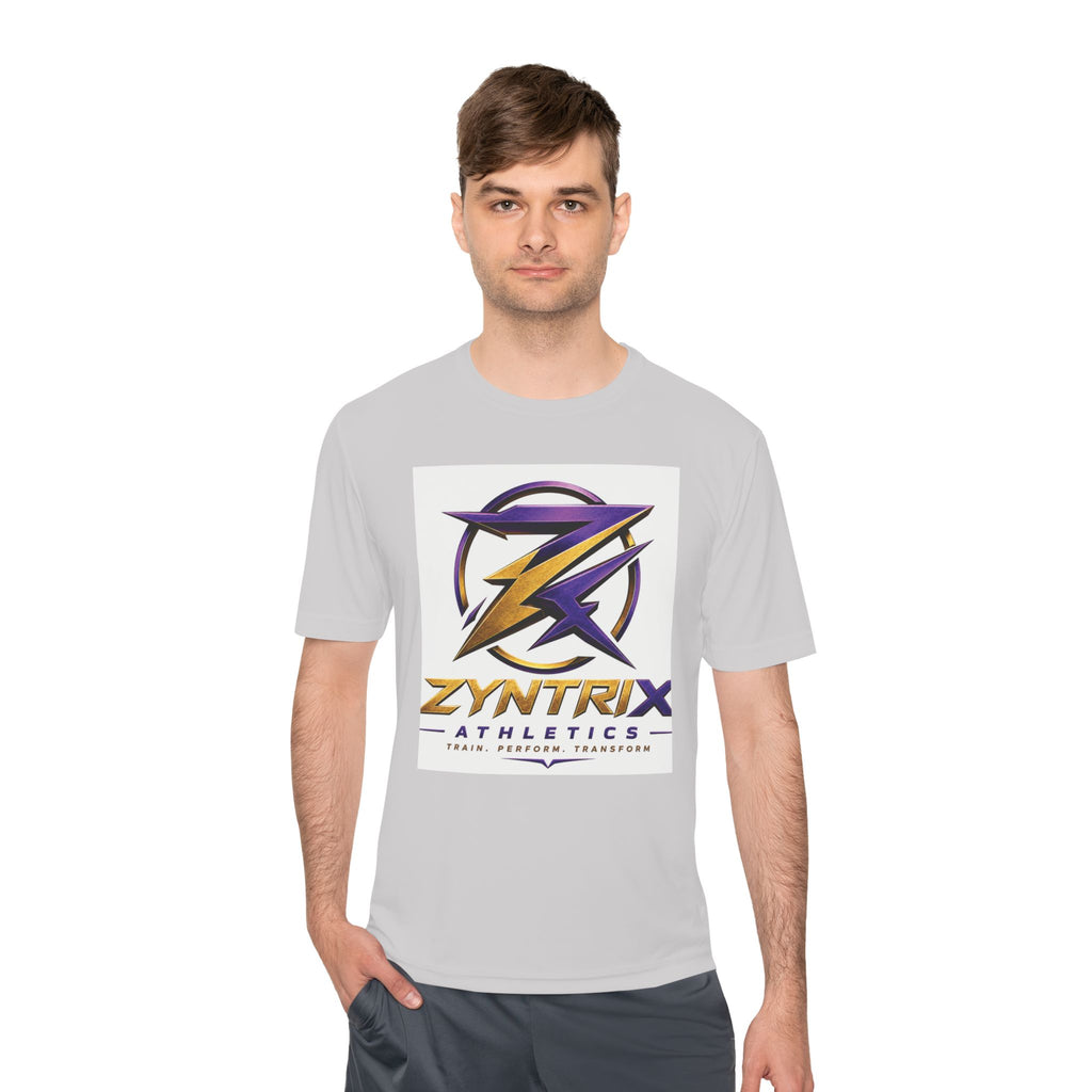 Zyntrix Gaming Logo Tee | Train Perform Transform Athletic Shirt
