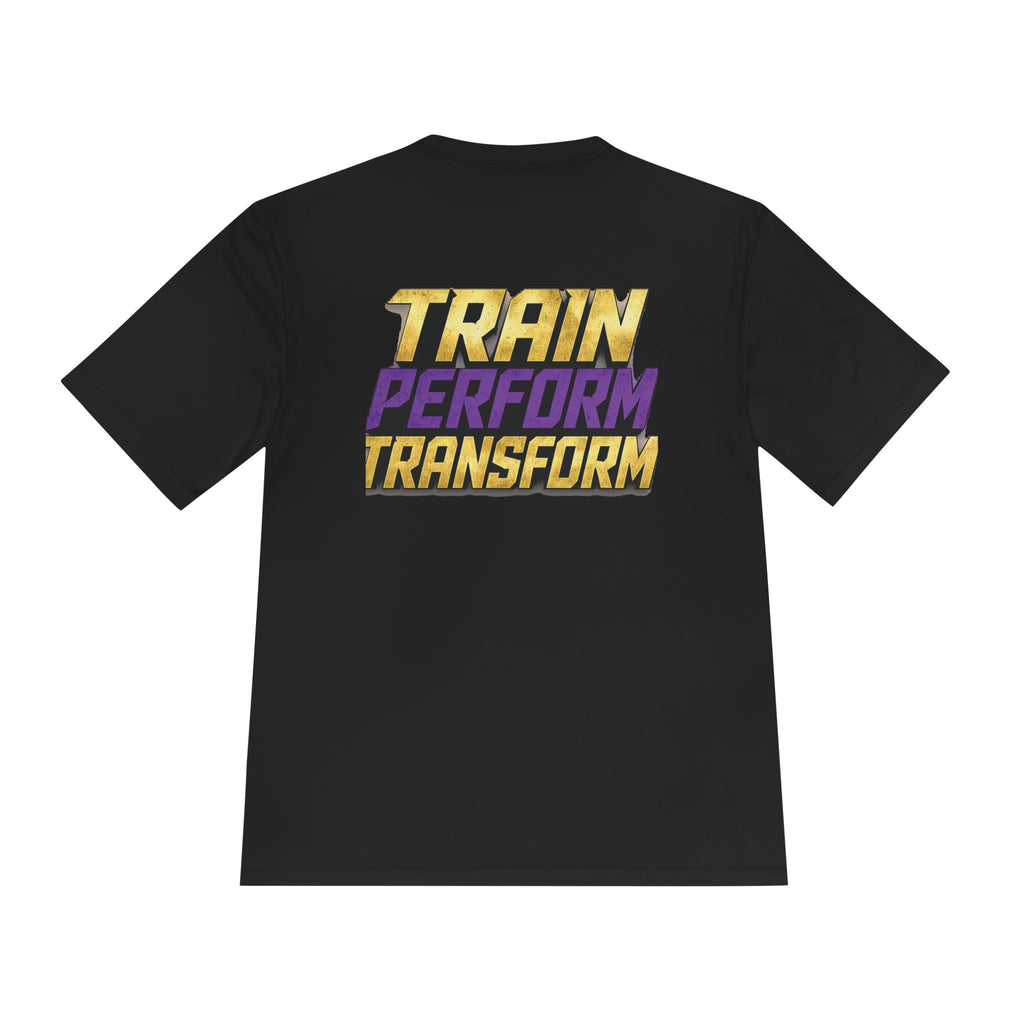 Zyntrix Gaming Logo Tee | Train Perform Transform Athletic Shirt