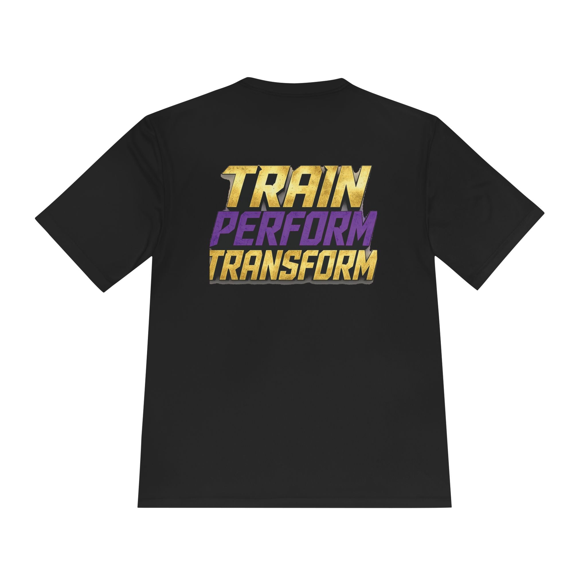 Zyntrix Gaming Logo Tee | Train Perform Transform Athletic Shirt