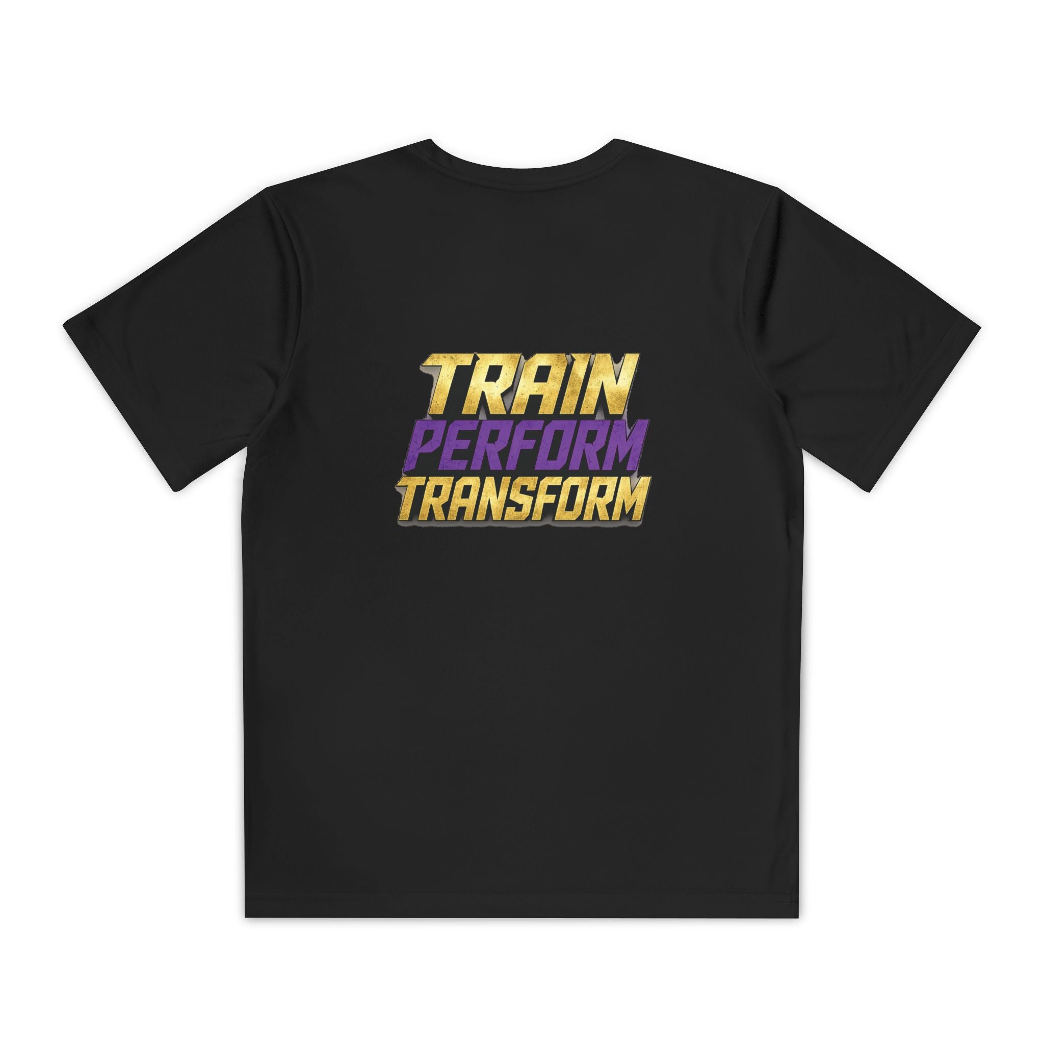 Youth Competitor Tee — Zyntrix Athletics Logo Tee (Train • Perform • Transform)