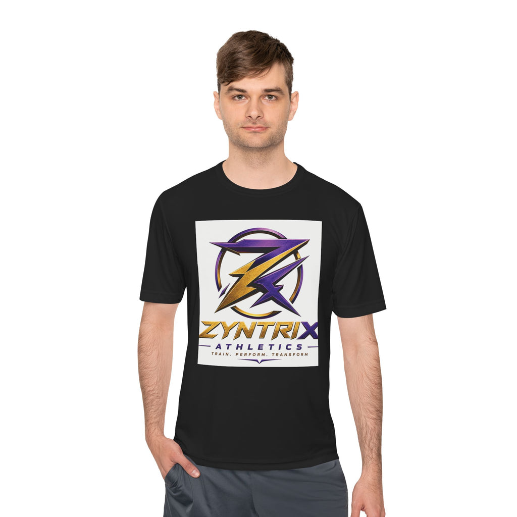 Zyntrix Gaming Logo Tee | Train Perform Transform Athletic Shirt