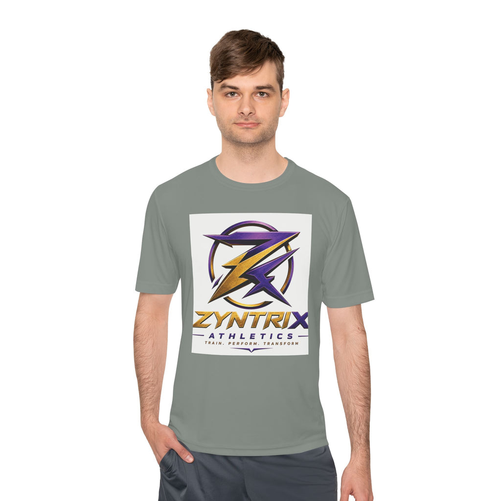 Zyntrix Gaming Logo Tee | Train Perform Transform Athletic Shirt
