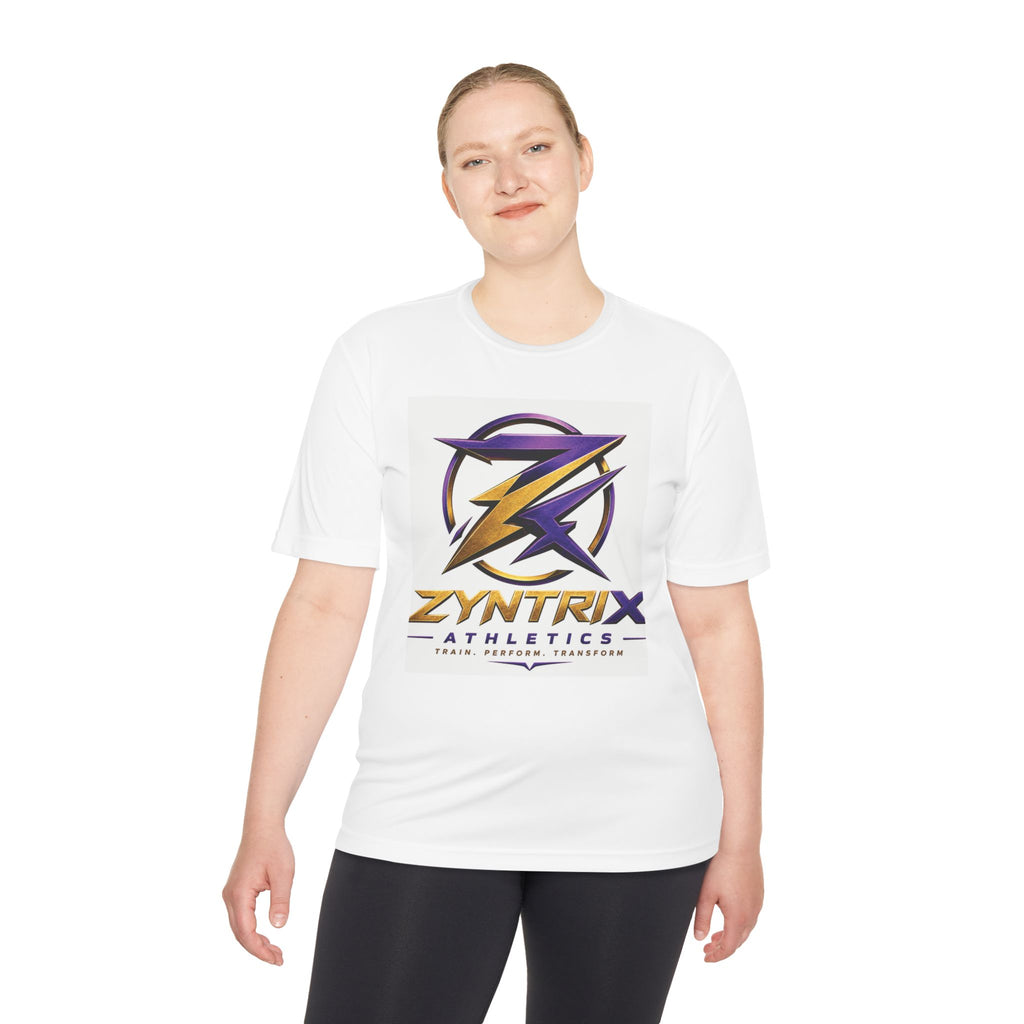 Zyntrix Gaming Logo Tee | Train Perform Transform Athletic Shirt