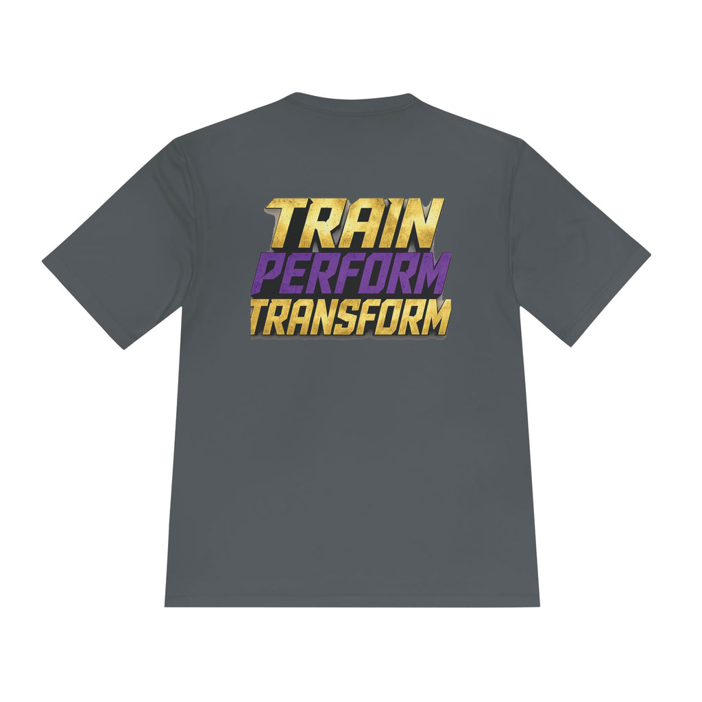 Zyntrix Gaming Logo Tee | Train Perform Transform Athletic Shirt